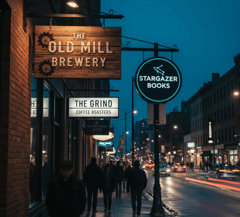 Wooden & Metal Signs